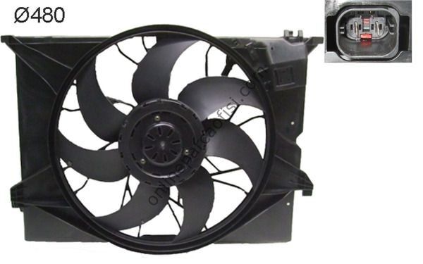 BEHR CFF 486 000S | MERCEDES 221-216 FAN MOTORU