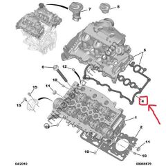 PSA 0249.E1 | 607 KÜLBÜTÖR KAPAK CONTA