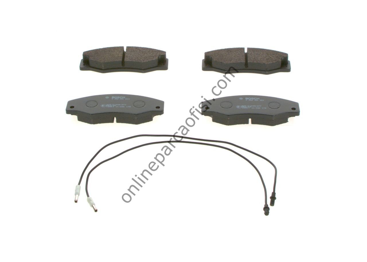 BOSCH 0986460953 | RENAULT R21-CONCORDE FREN BALATASI ÖN