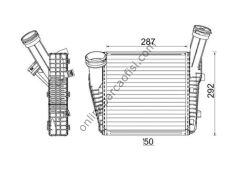 BEHR CI 142 000P | VW TOUAREG-Q7 TURBO RADYATÖRÜ