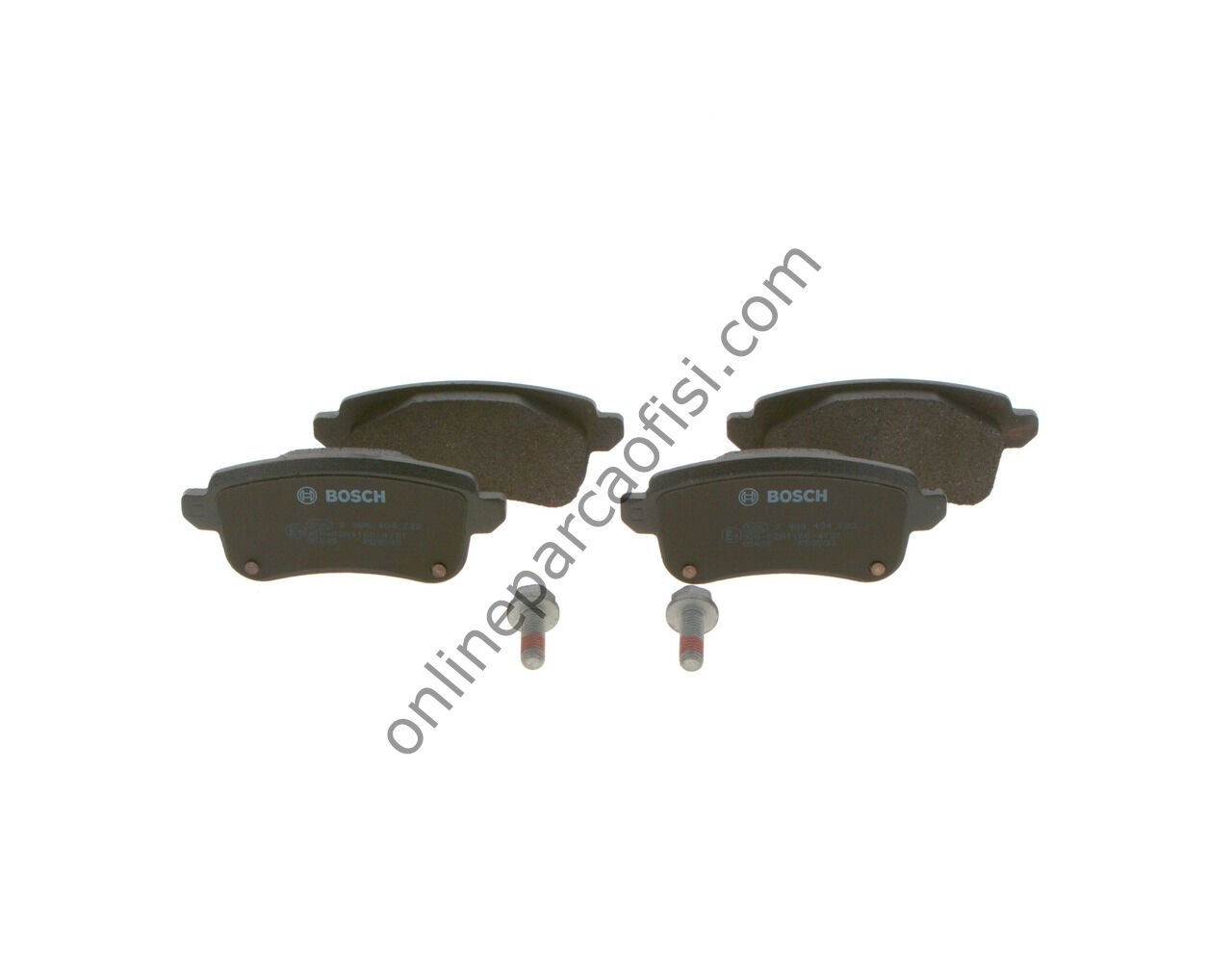 BOSCH 0986494723 | RENAULT MEGAN-IV/TALISMAN/LAGUNA-IV FREN BALATASI ARKA