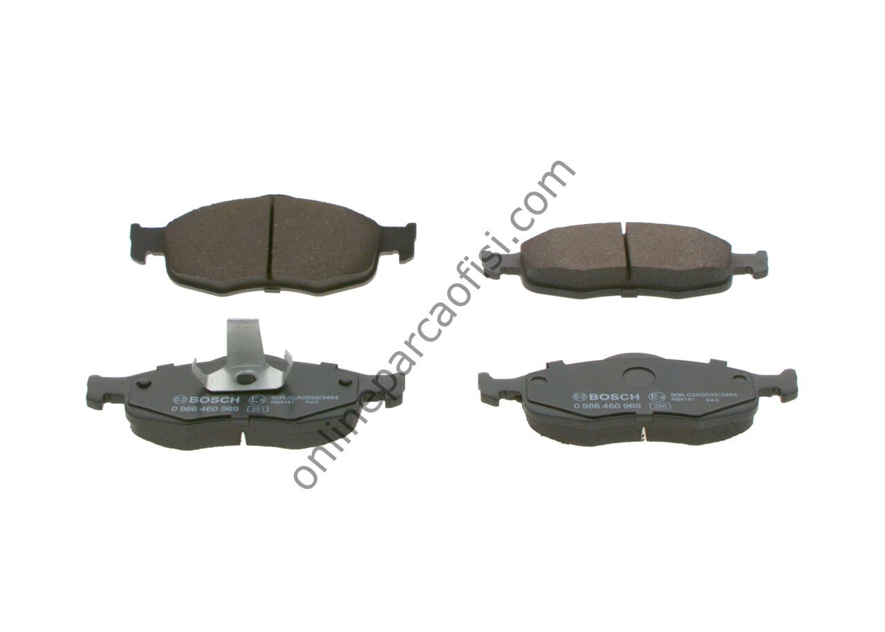 BOSCH 0986460969 | FORD MONDEO FREN BALATASI ÖN