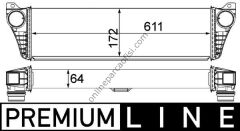 BEHR BHR CI 150 000P | MERCEDES W639 TURBO RADYATÖRÜ