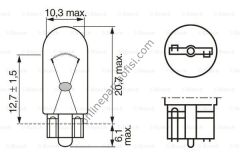 BOSCH BCH 1987302206 | UNI BM AMPÜL