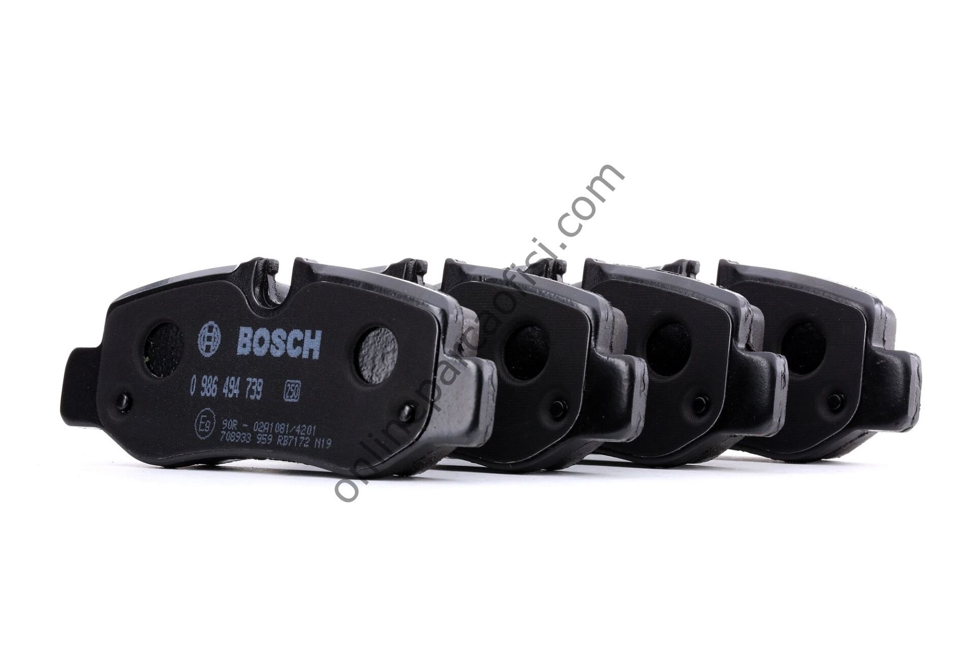 BOSCH BCH 0986494739 | MERCEDES W447 FREN BALATASI ARKA