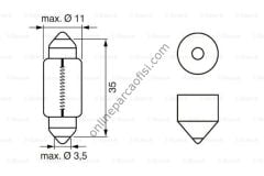 BOSCH BCH 1987302211 | UNI BM AMPÜL