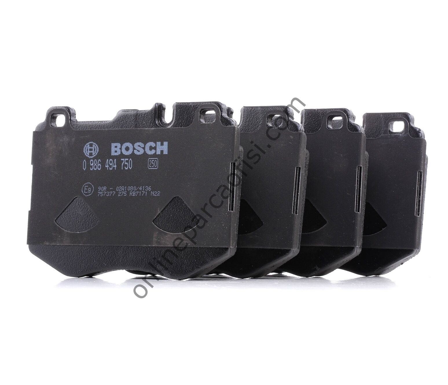 BOSCH BCH 0986494750 | MERCEDES W253 FREN BALATASI ÖN