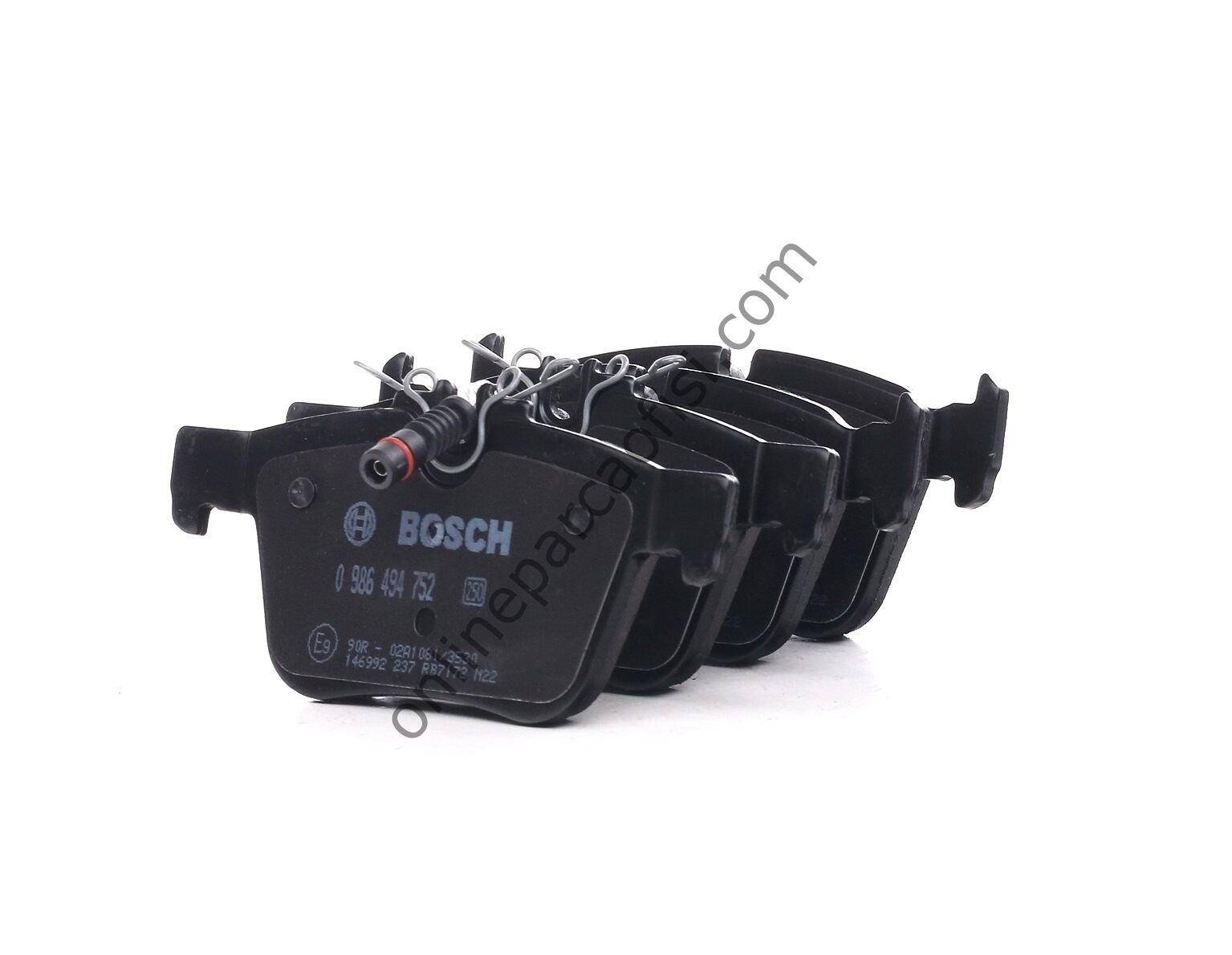 BOSCH 0986494752 | MERCEDES W205 FREN BALATASI ARKA