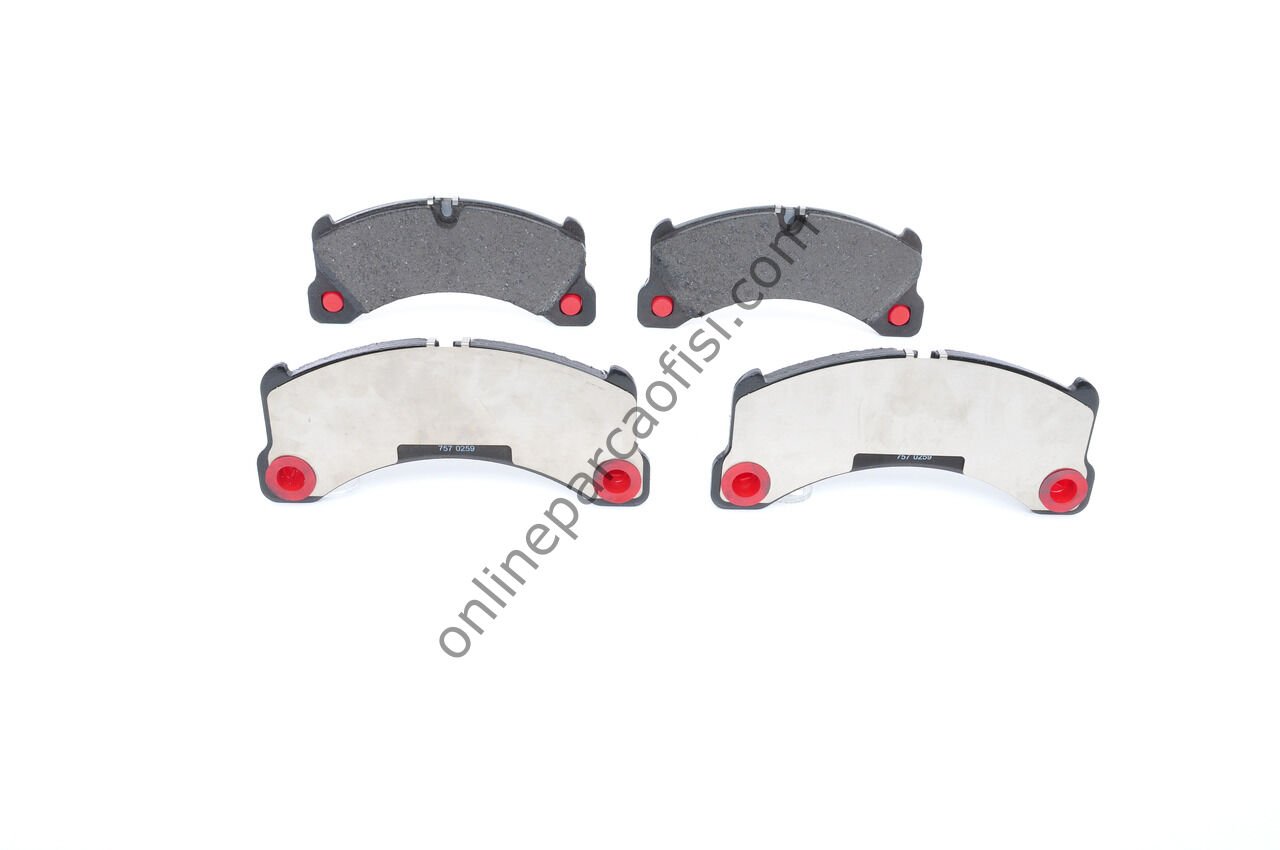BOSCH 0986494757 | VW TOUAREG-Q7-CAYENNE FREN BALATASI ÖN