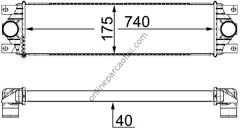 BEHR CI 19 000S | RENAULT MASTER II TURBO RADYATÖRÜ
