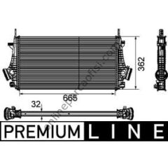 BEHR CI 191 000P | OPEL INSIGNIA A TURBO RADYATÖRÜ