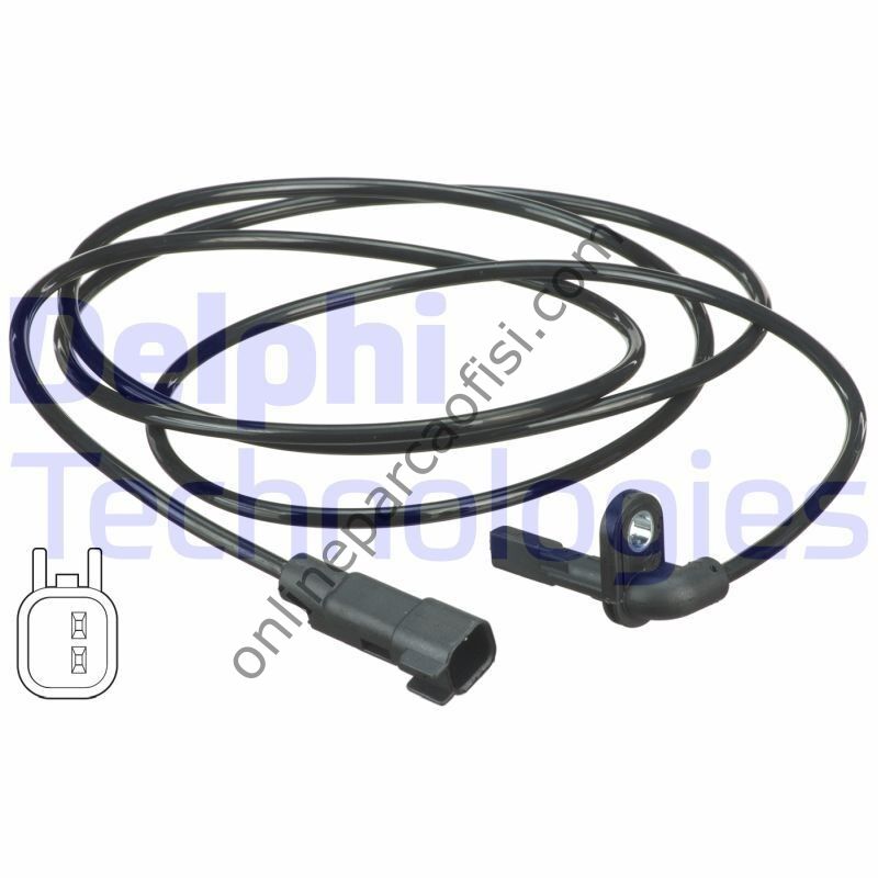 DELPHI SS20357 | OPEL INSIGNIA A ABS SENSÖRÜ ARKA SOL