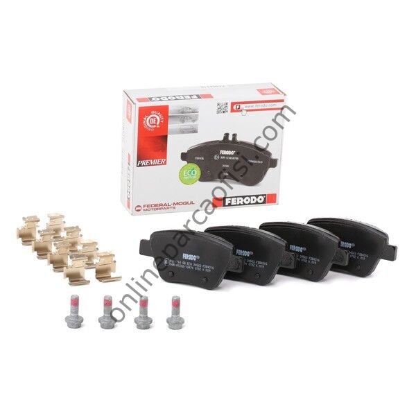 FERODO FDB4316 | VW CADDY-GOLF6-JETTA-A3 FREN BALATASI ARKA