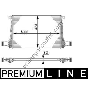 BEHR CI 220 000P | VW Q7-Q8 TURBO RADYATÖRÜ