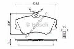 BOSCH 0986461753 | VW T4 FREN BALATASI ÖN