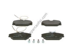 BOSCH 0986461765 | RENAULT LAGUNA/MEGANE/SAFRANE/SCENIC FREN BALATASI ÖN