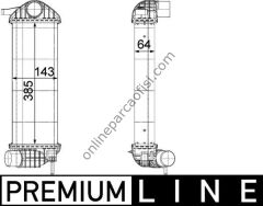 BEHR CI 244 000P | RENAULT KANGOO II TURBO RADYATÖRÜ