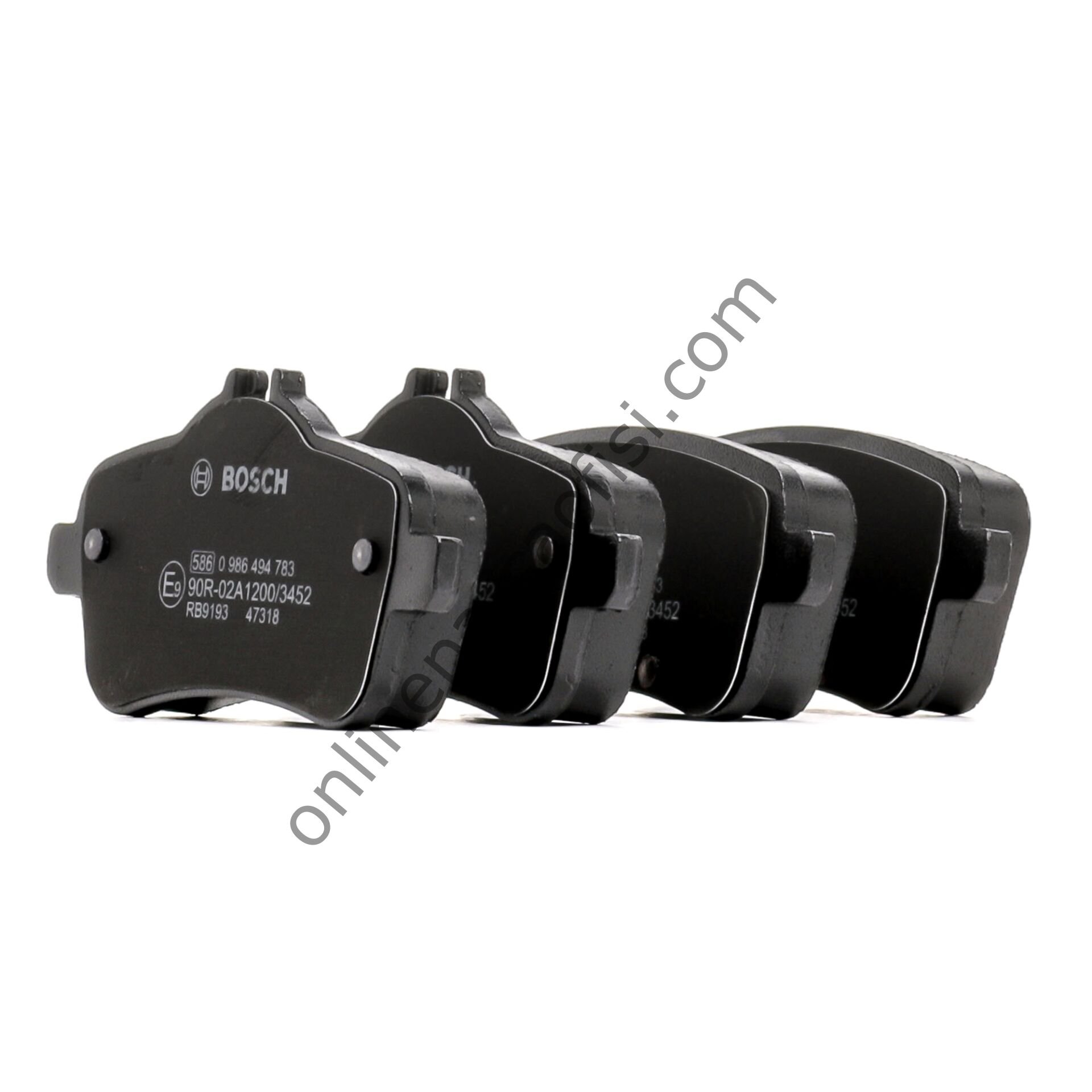 BOSCH 0986494783 | MERCEDES 166-117-176-156 SERISI FREN BALATASI ARKA