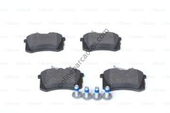 BOSCH 0986461769 | RENAULT MEGAN II/FLUENCE/POLO/GOLF/307 FREN BALATASI ARKA