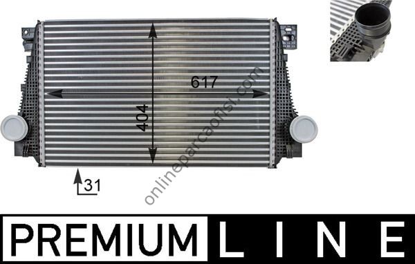 BEHR CI 29 000P | VW AMAROK TURBO RADYATÖRÜ