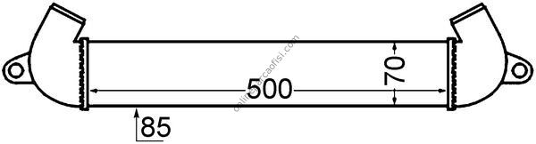 BEHR CI 342 000S | FIAT DOBLO TURBO RADYATÖRÜ