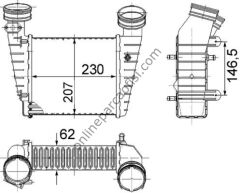 BEHR CI 346 000S | VW PASSAT TURBO RADYATÖRÜ