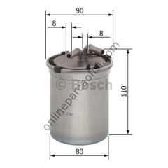 BOSCH 0450906500 | VW POLO-CORDOBA-FABIA YAKIT FILTRESI