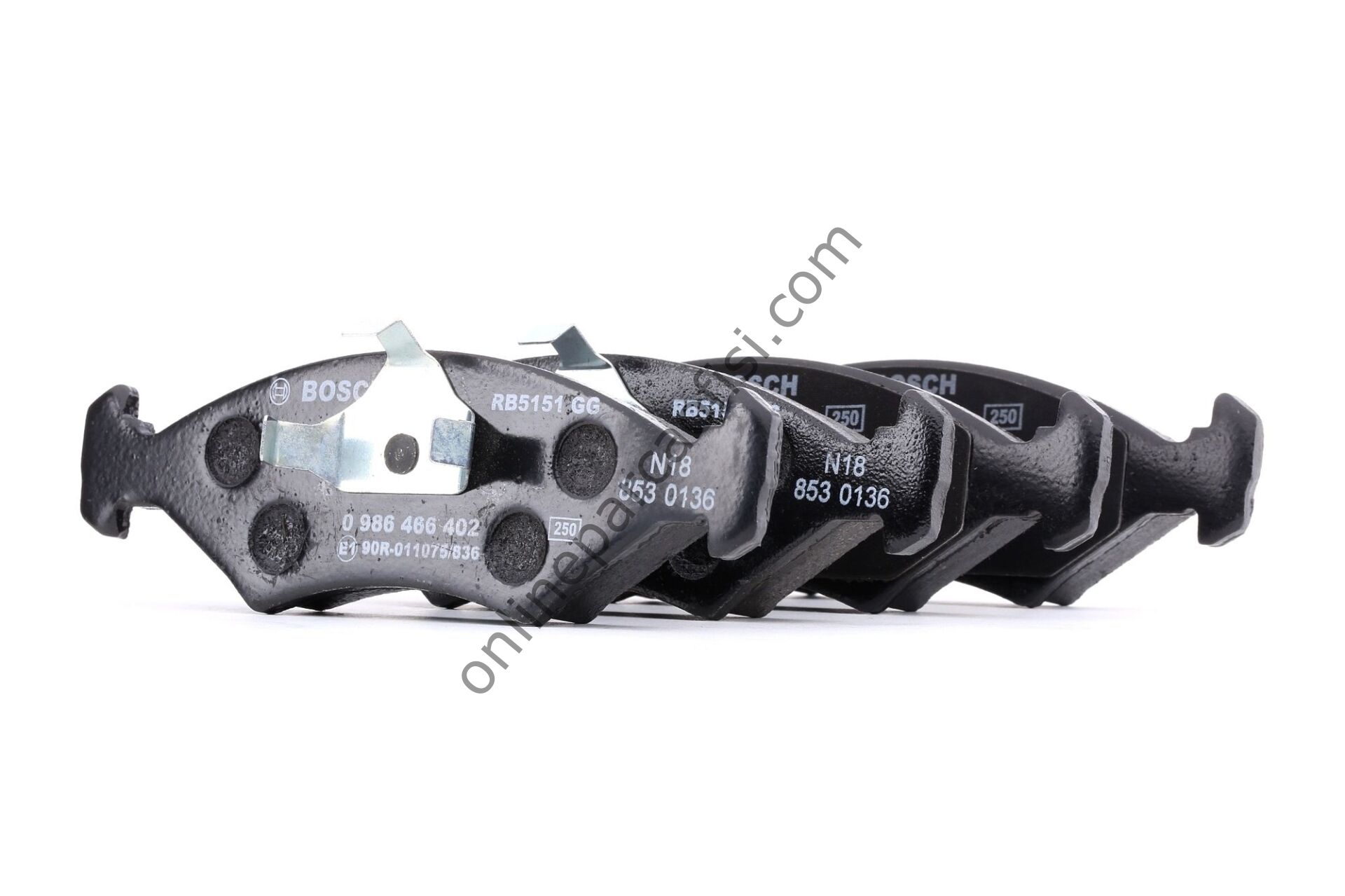BOSCH 0986466402 | FORD ESCORT-SIERRA FREN BALATASI ÖN