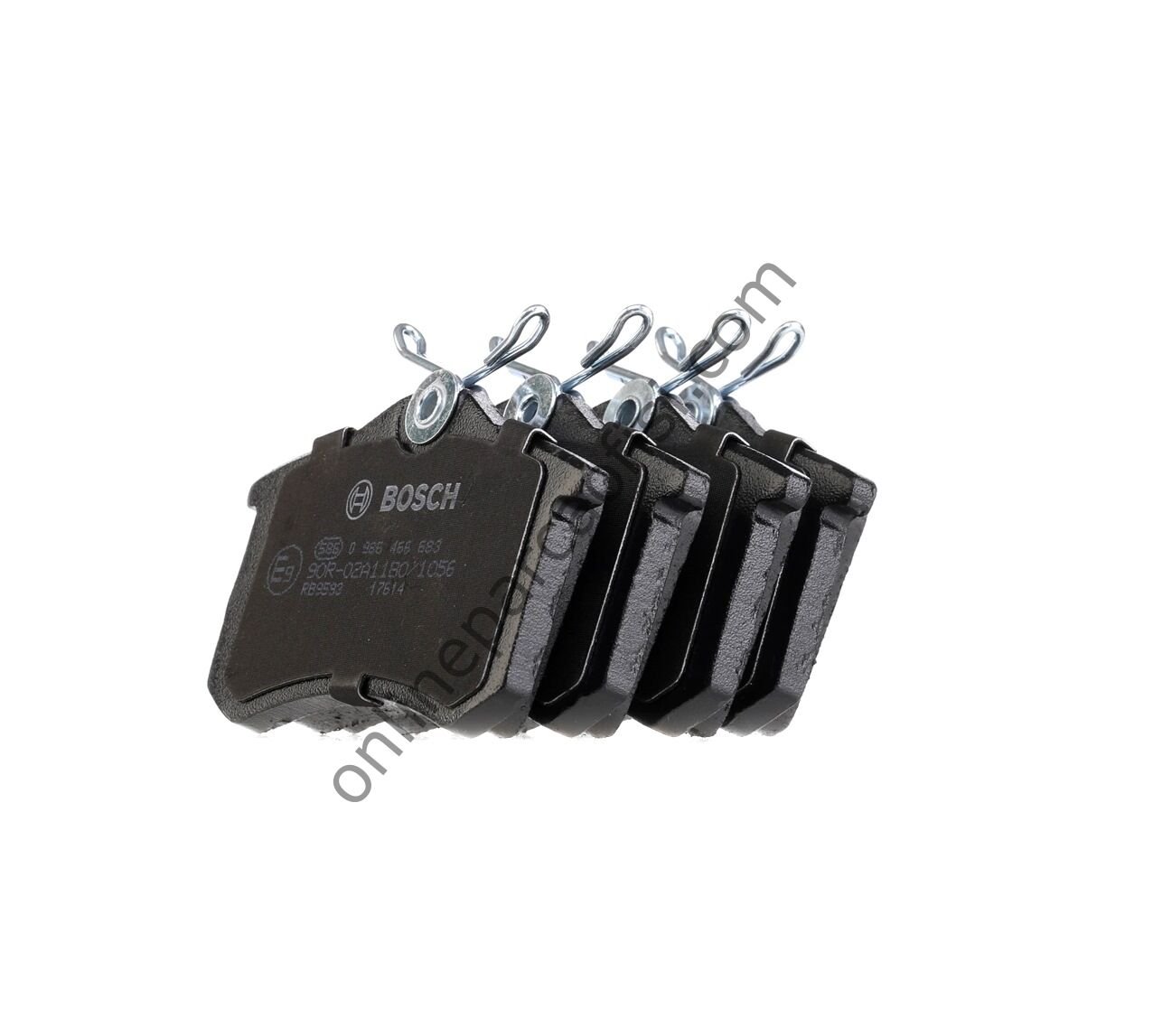 BOSCH 0986466683 | RENAULT MEGAN II/FLUENCE/POLO/GOLF/307 FREN BALATASI ARKA