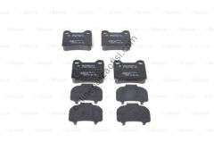 BOSCH 0986466871 | MERCEDES 124 FREN BALATASI ARKA