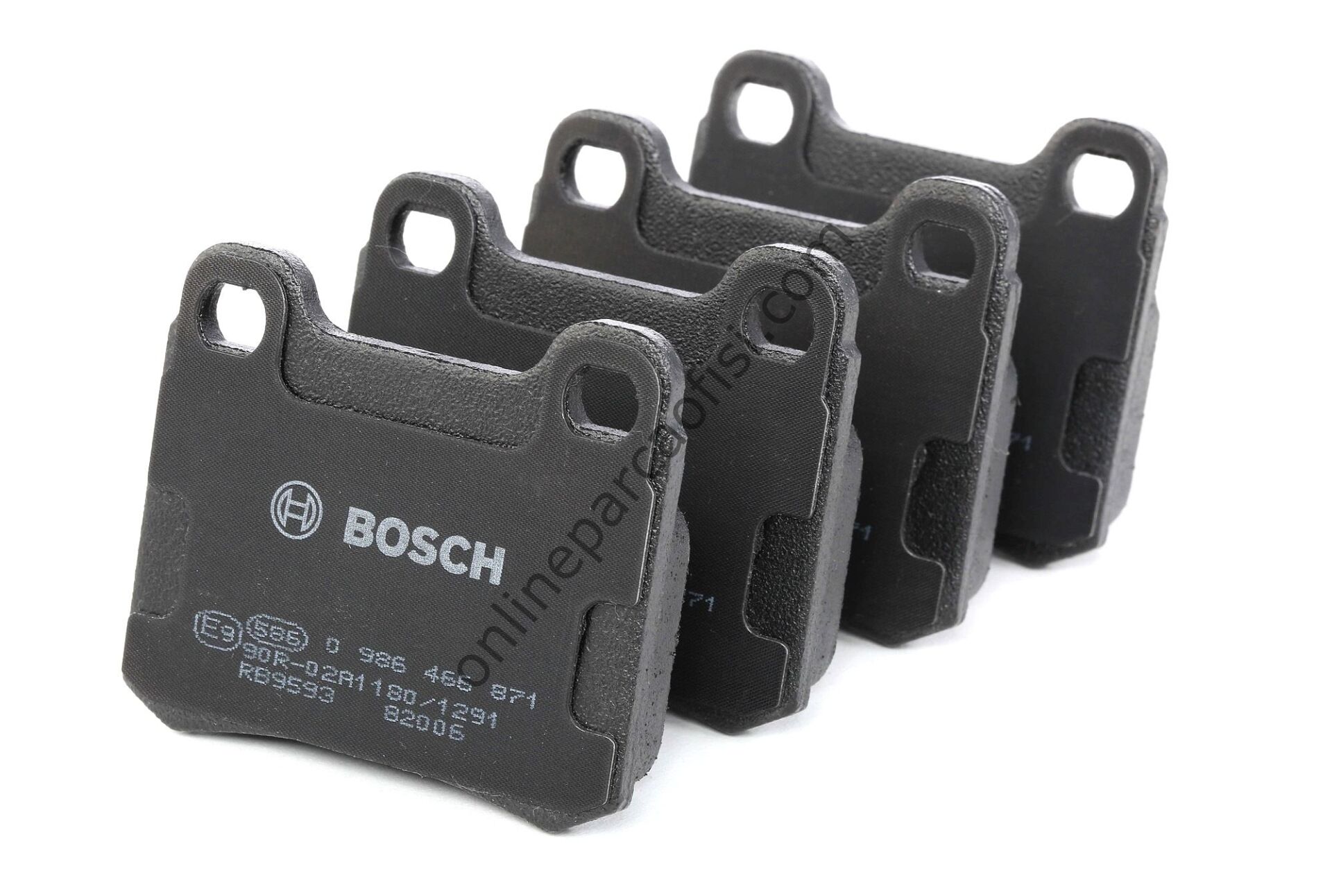 BOSCH 0986466871 | MERCEDES 124 FREN BALATASI ARKA