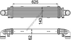 BEHR CI 357 000P | MERCEDES W204-207-212-218 TURBO RADYATÖRÜ