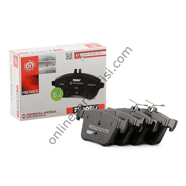 FERODO FDB4434 | VW GOLF7-A3-LEON-PASSAT FREN BALATASI ARKA
