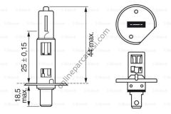 BOSCH BCH 1987302411 | UNI BM AMPÜL