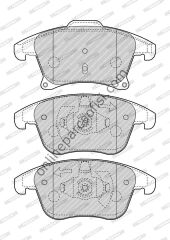 FERODO FDB4445 | FORD MONDEO/S-MAX/GALAXY FREN BALATASI ÖN