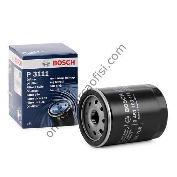 BOSCH 0451103111 | FIAT SLX/TMPR/TIPO/UNO/PALIO/PUNTO/MAREA/PANDA/BRAVA/BRAVO YAG FILTRESI