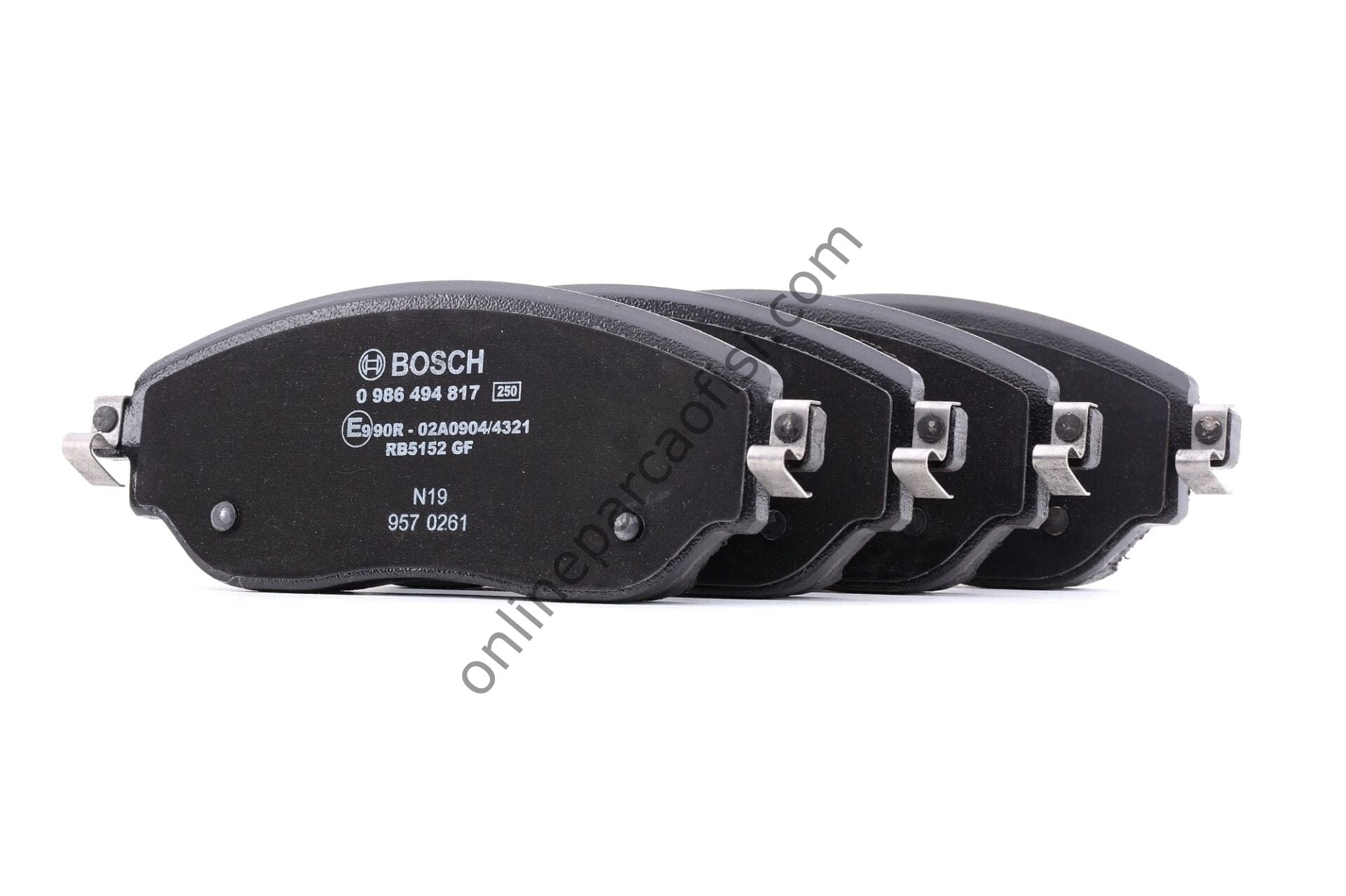 BOSCH 0986494817 | RENAULT TRAFIC III/VIVARO B/NISSAN NV300 FREN BALATASI ÖN