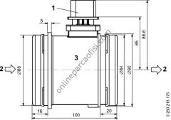 BOSCH 0280218175 | VW TOUAREG-CAYENNE HAVA DEBIMETRESI