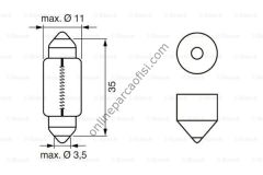 BOSCH BCH 1987302507 | UNI BM AMPÜL