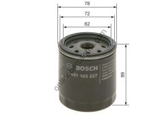 BOSCH 0451103227 | FORD ESCORT/FIESTA/MONDEO YAG FILTRESI