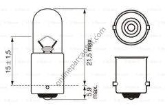 BOSCH BCH 1987302512 | UNI BM AMPÜL