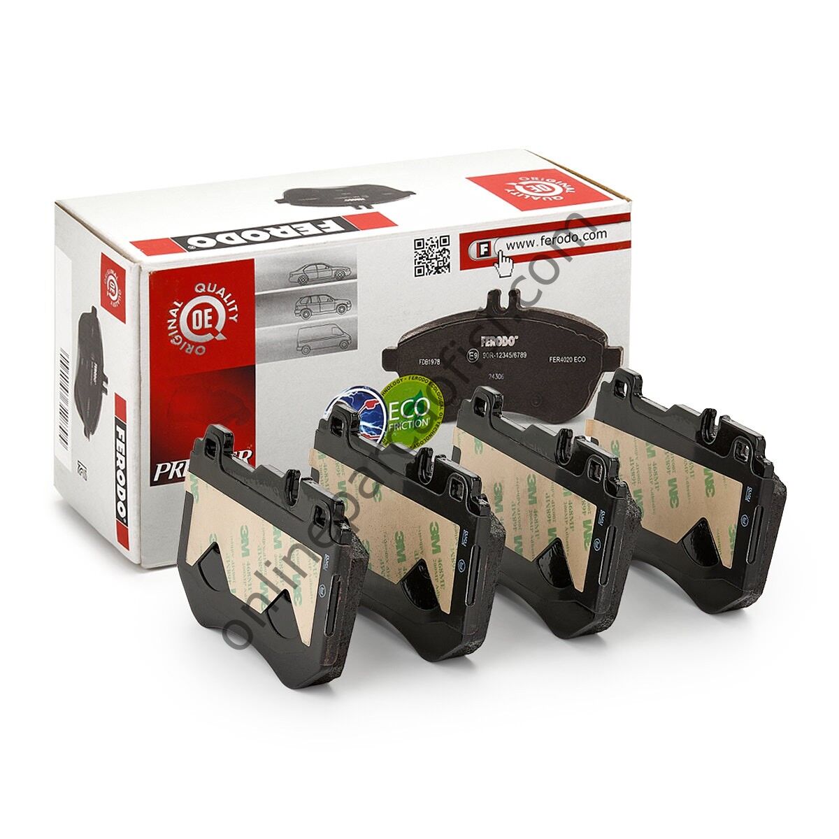 FERODO FDB4607 | MERCEDES 205-213 FREN BALATASI ÖN