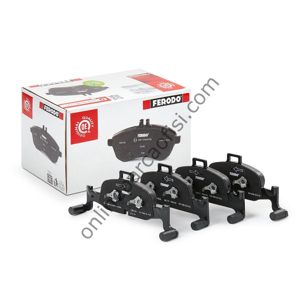 FERODO FDB4616 | VW A4-A5-Q5 FREN BALATASI ÖN