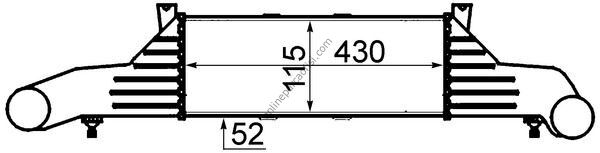 BEHR CI 47 000S | MERCEDES W202-208 TURBO RADYATÖRÜ