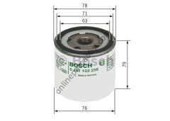 BOSCH 0451103298 | VW FAVORIT-FELICIA YAG FILTRESI