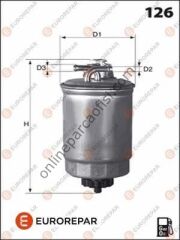 EUROREPAR 1643628880 | VW PASSAT-A4-A6 YAKIT FILTRESI