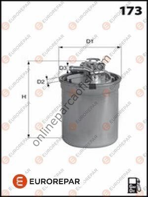 EUROREPAR 1643629780 | MERCEDES W204-212-166-906-639 YAKIT FILTRESI