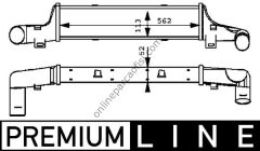 BEHR BHR CI 52 000P | MERCEDES W210 TURBO RADYATÖRÜ