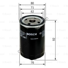 BOSCH BCH 0451103318 | VW GOLF4-BORA-POLO-A3-TOLEDO-CORDOBA YAG FILTRESI