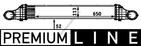 BEHR CI 68 000P | MERCEDES W211 TURBO RADYATÖRÜ